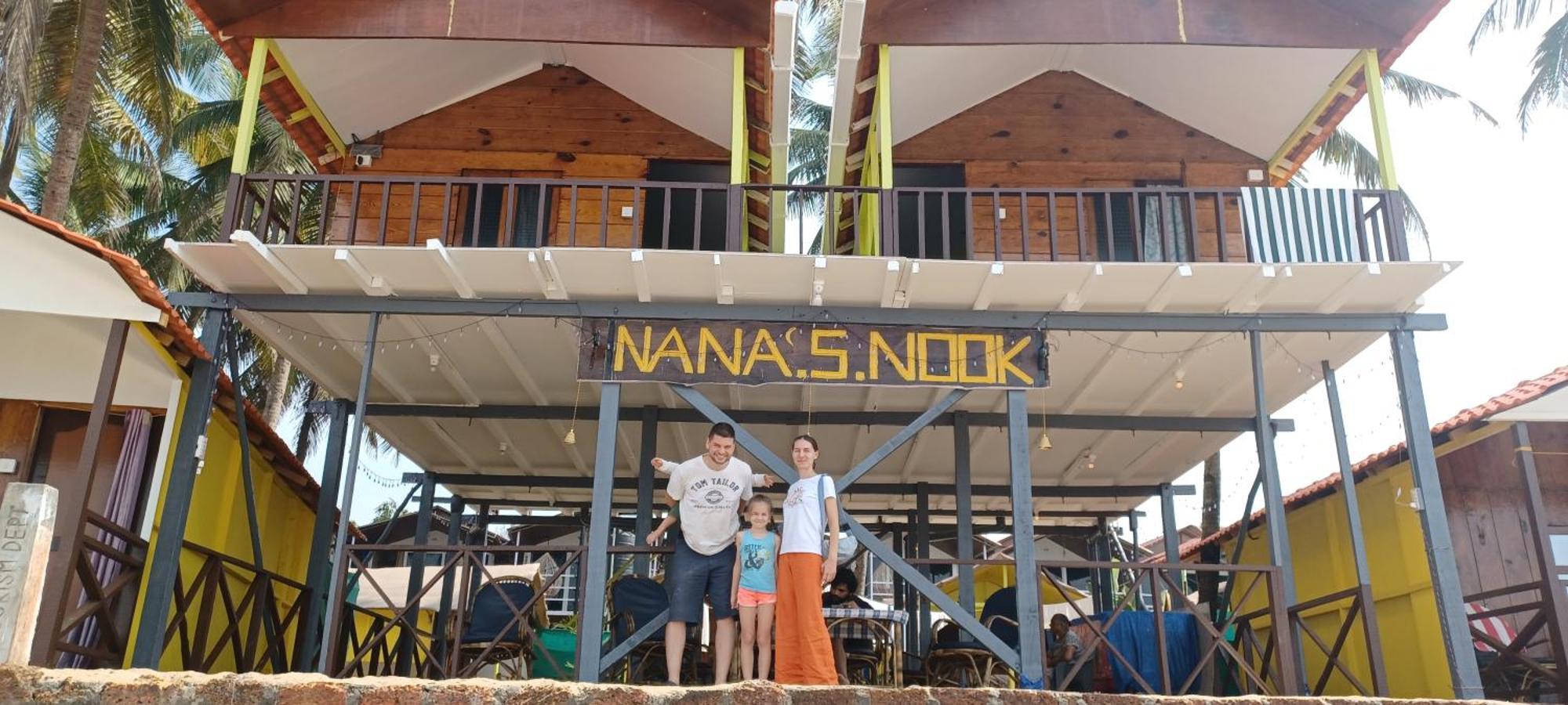 Nana'S Nook Hotell Agonda Exteriör bild